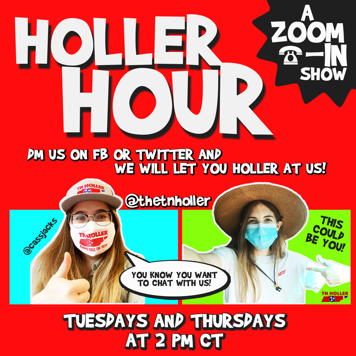 Tuesday HollerHour THE TENNESSEE HOLLER
